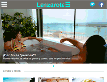 Tablet Screenshot of lanzarote3.com